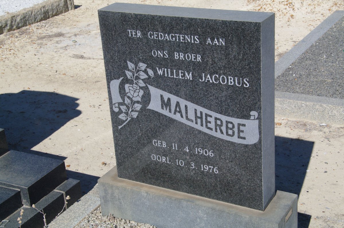 MALHERBE Willem Jacobus 1906-1976