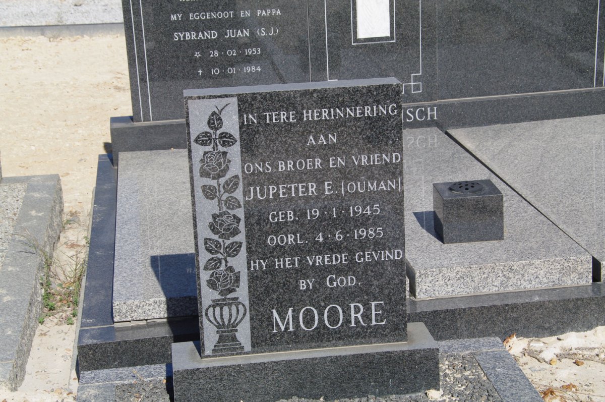 MOORE Jupeter E. 1945-1985