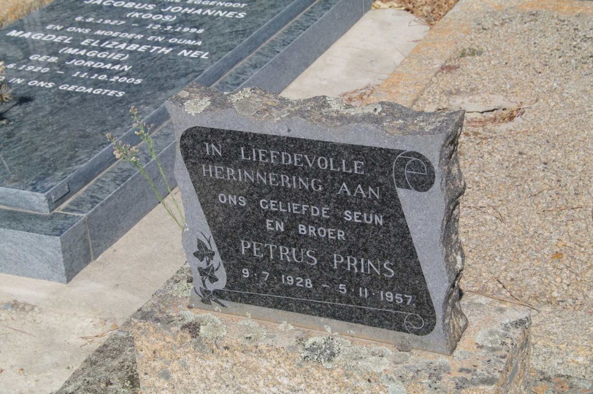 PRINS Petrus 1928-1957