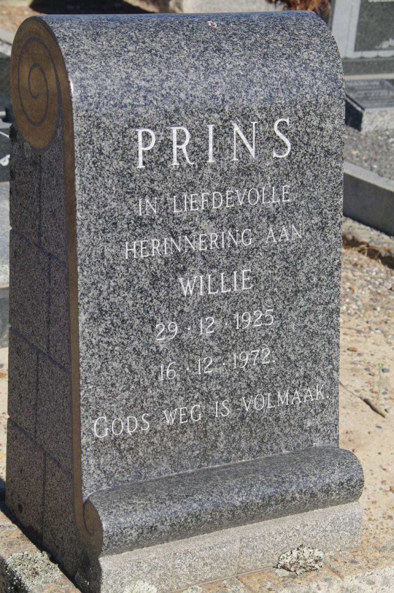 PRINS Willie 1925-1972