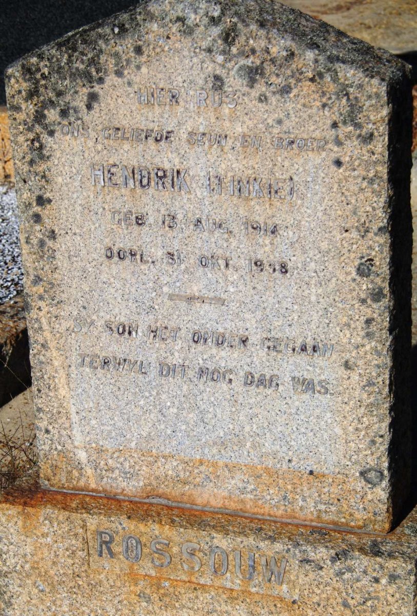 ROSSOUW Hendrik 1914-19?8