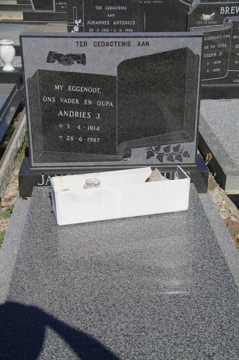 RENSBURG Andries J. Janse van 1914-1987