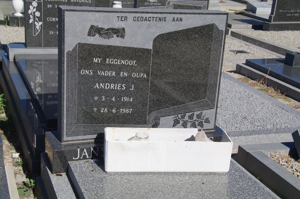 RENSBURG Andries J. Janse van 1914-1987