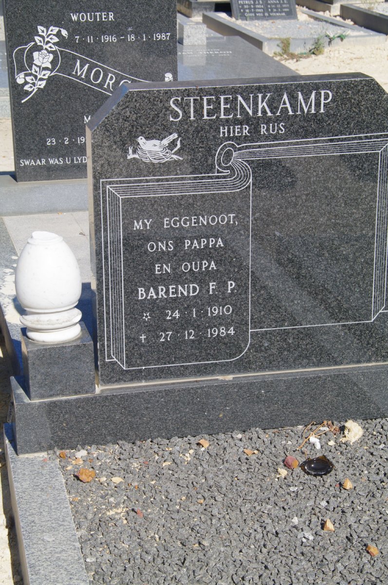 STEENKAMP Barend F.P. 1910-1984