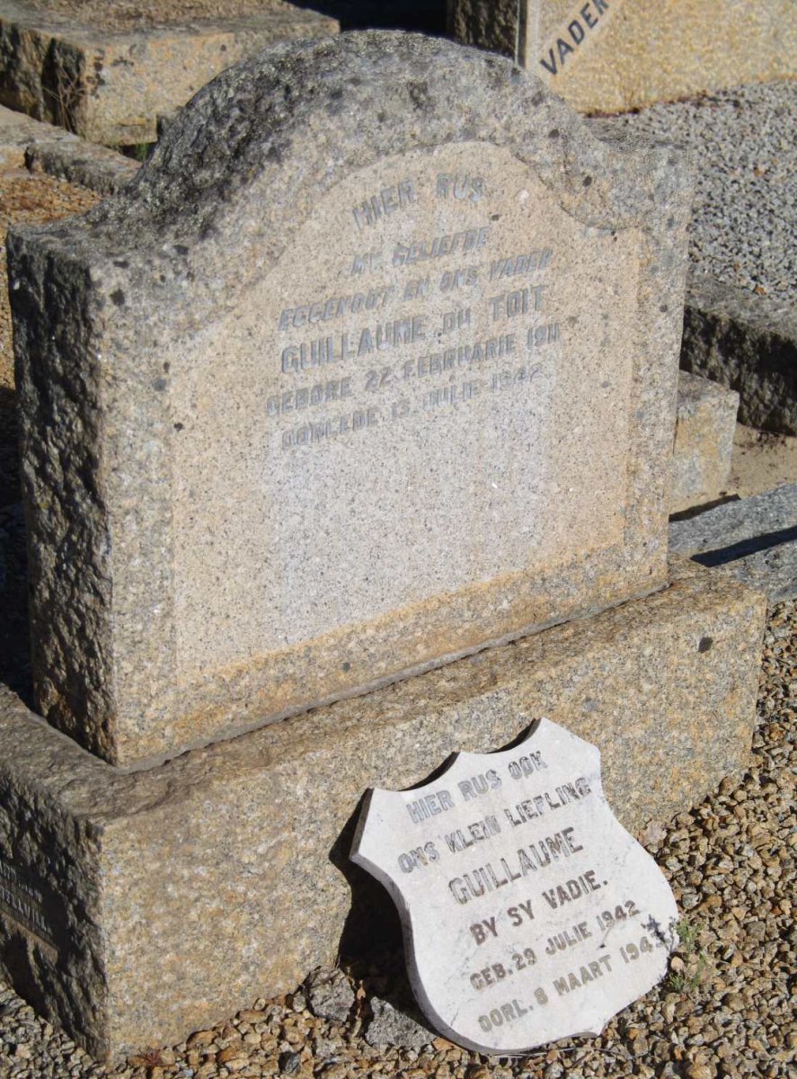 TOIT Guillaume, du 19??-1941 :: TOIT Guillaume, du 1942-1943