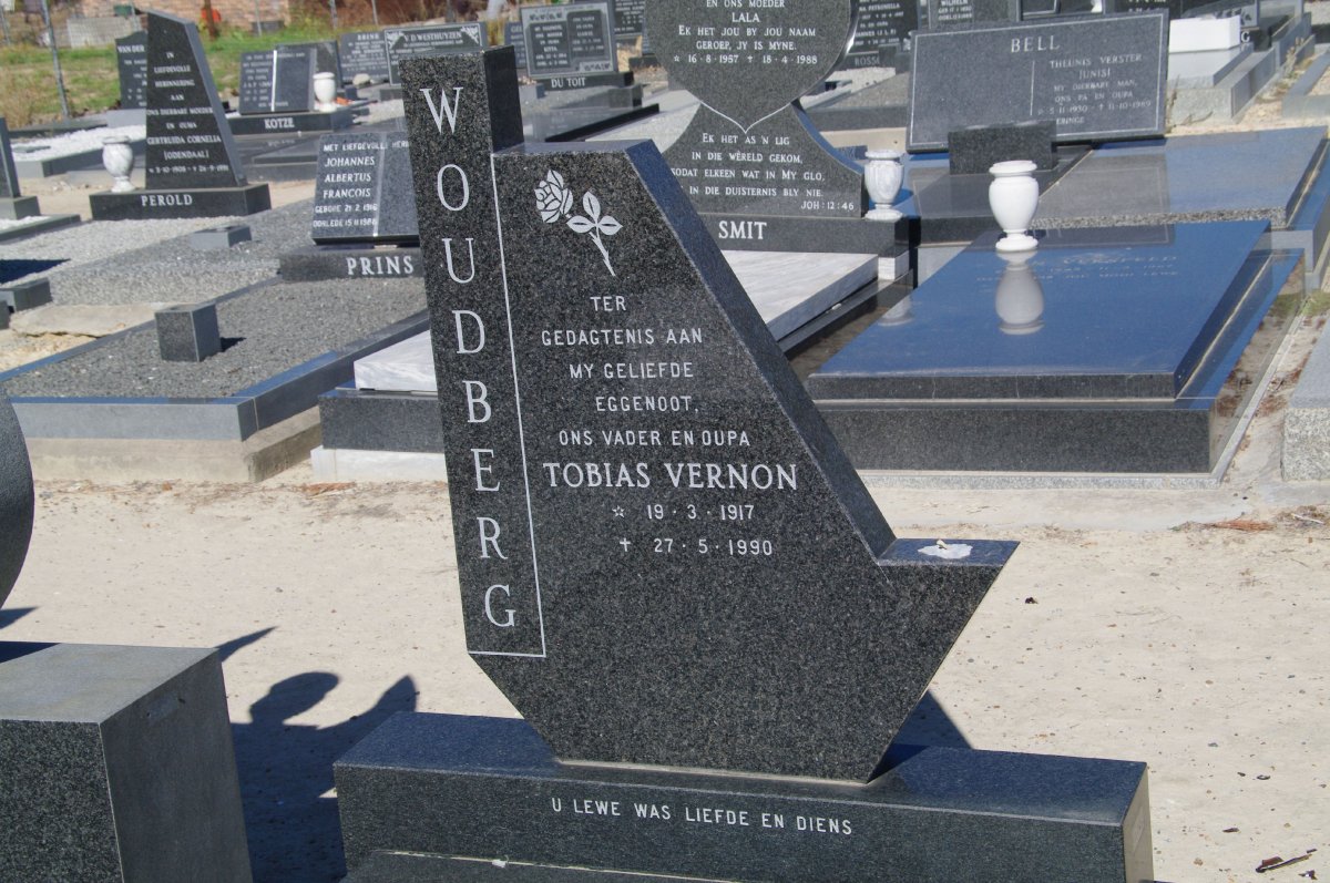 WOUDBERG Tobias Vernon 1917-1990