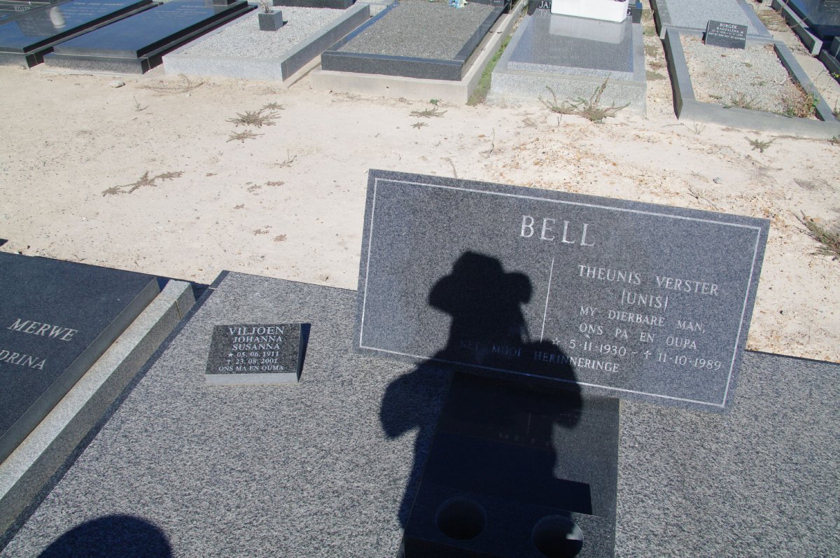 BELL Theunis Verster 1930-1989 :: VILJOEN Johanna Susanna 1911-2001