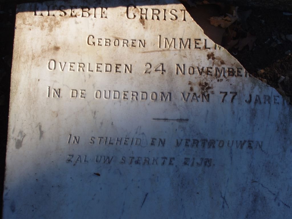 IMMELMAN Elsebie C. -??