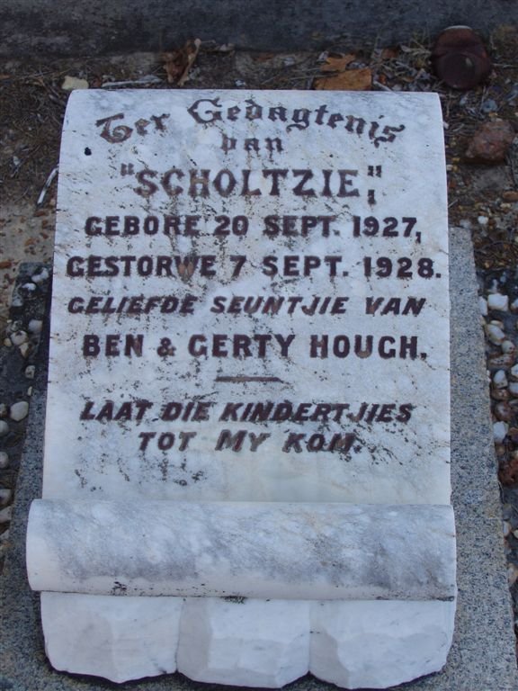 HOUGH Scholtzie 1927-1928