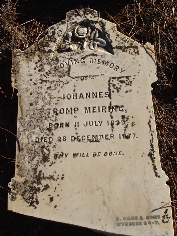 MEIRING Johannes Tromp 1829-1877