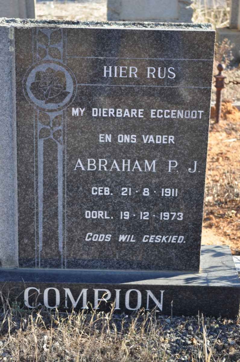 COMPION Abraham P.J. 1911-1973