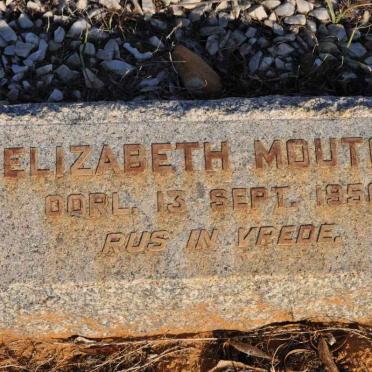 MOUTON Elizabeth -1956