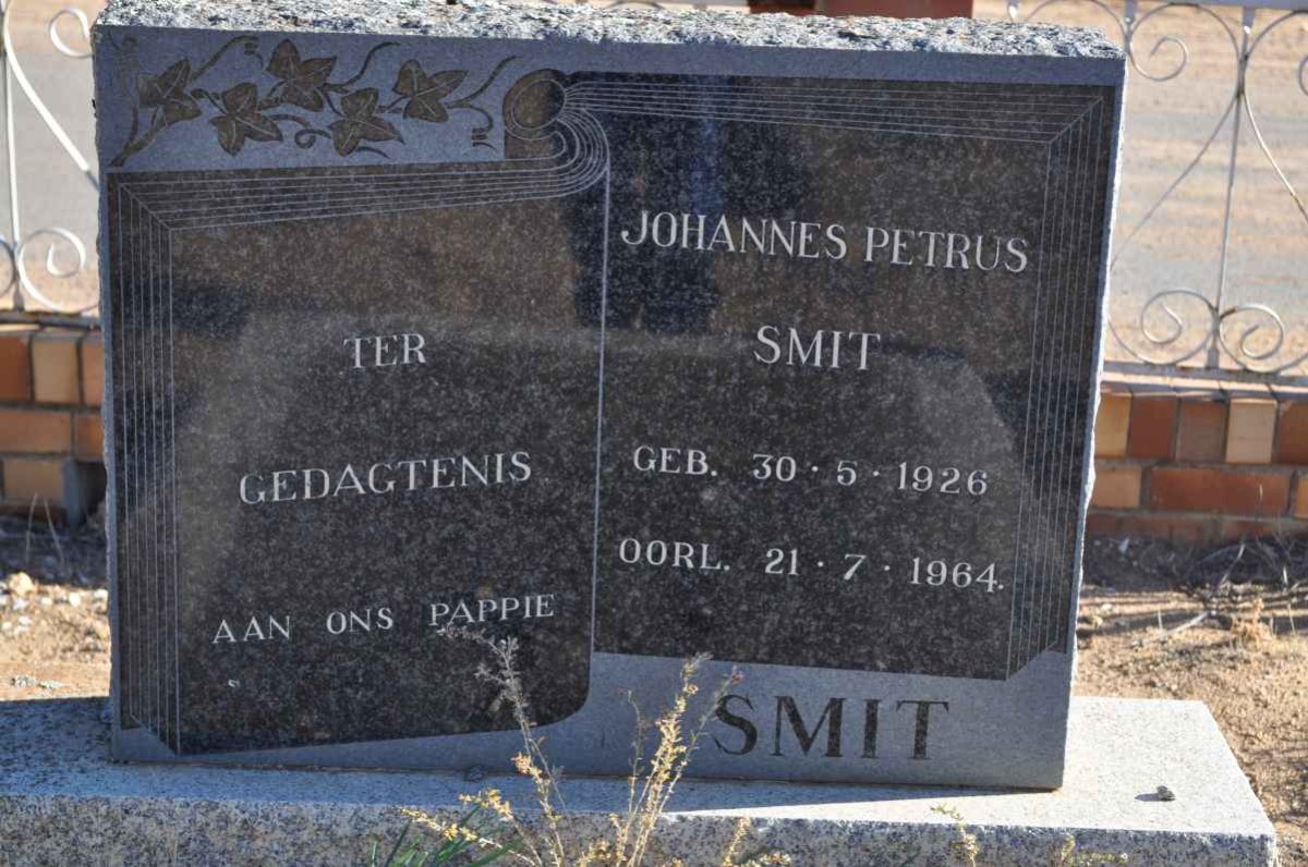 SMIT Johannes Petrus 1926-1964