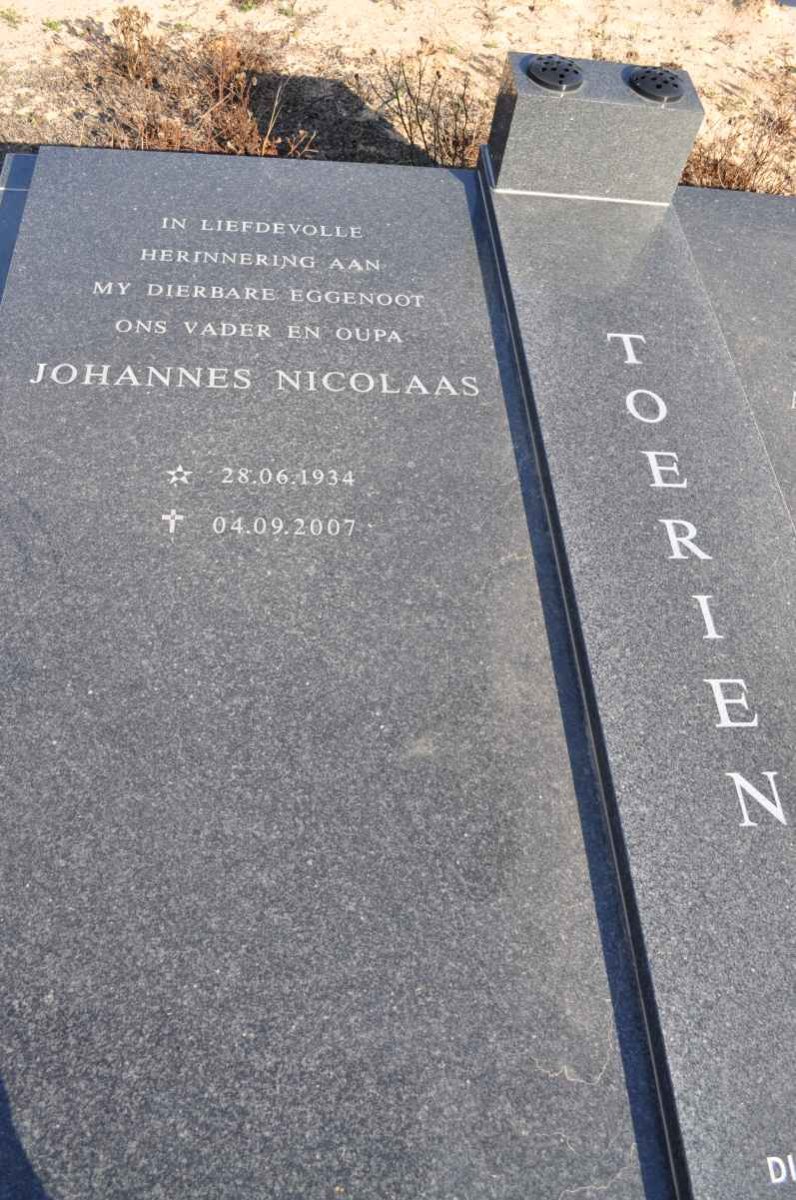 TOERIEN Johannes Nicolaas 1914-2007