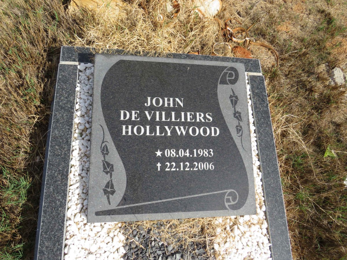 VILLIERS John, de 1983-2006