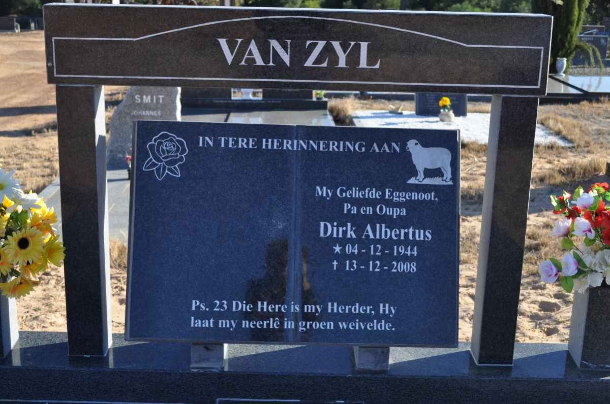 ZYL Dirk Albertus, van 1944-2008