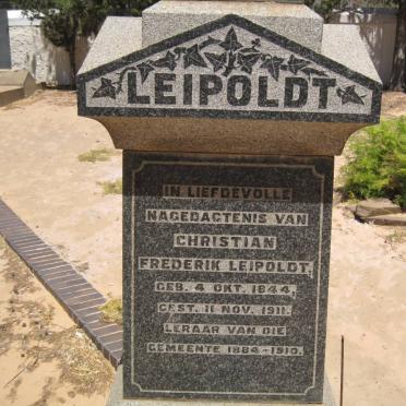 LEIPOLDT Christian Frederik 1844-1911