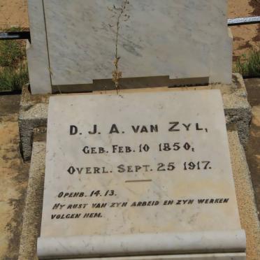 ZYL D.J.A., van 1850-1917