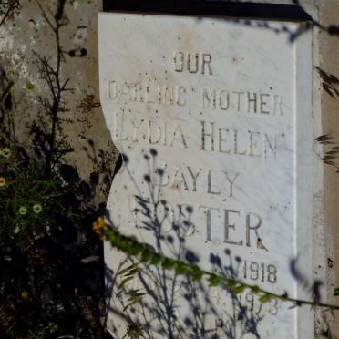FOSTER Lydia Helen Bayly 1918-1973