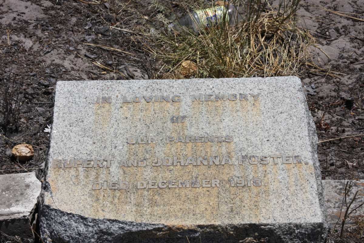 FOSTER Rupert -1918 &amp; Johanna -1918