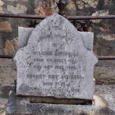 ASPINALL William 1833-1900 &amp; Harriet Pike BLOE 1838-1901