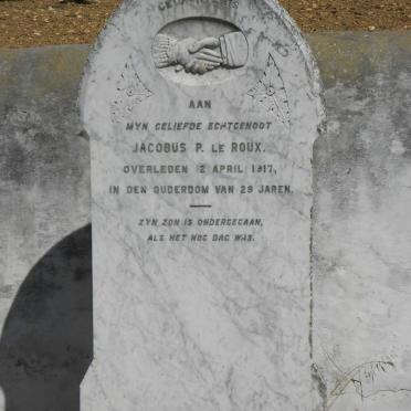 ROUX Jacobus P., le -1917