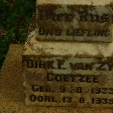 COETZEE Dirk F. van Zyl