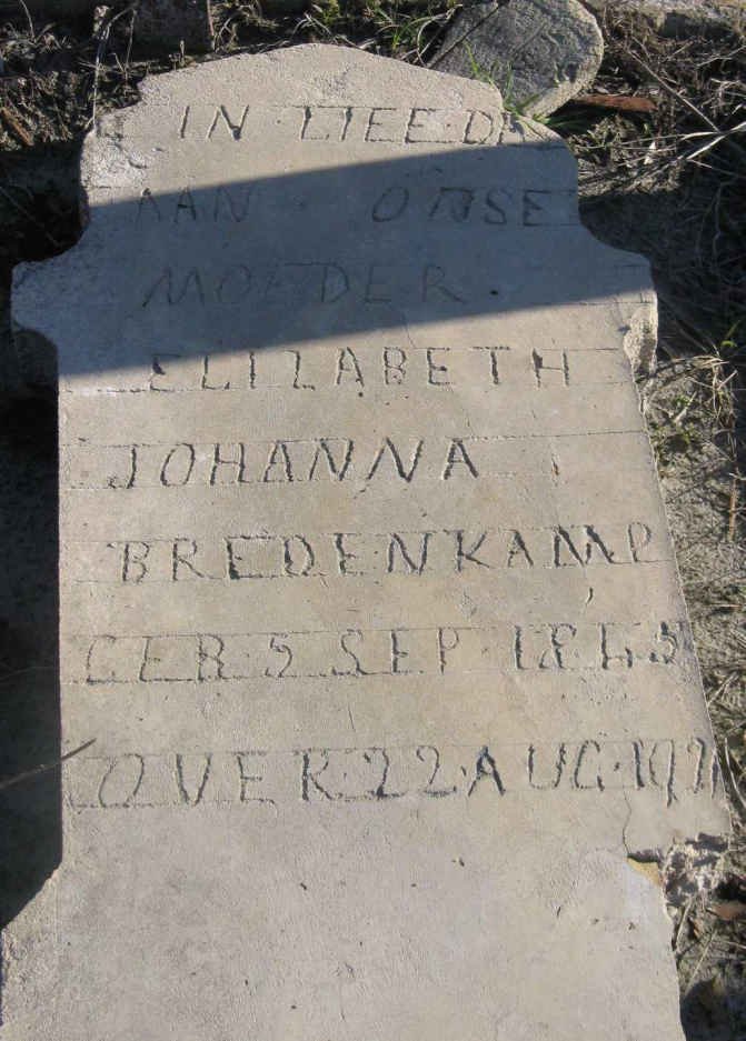 BREDENKAMP Elizabeth Johanna 1845-1921
