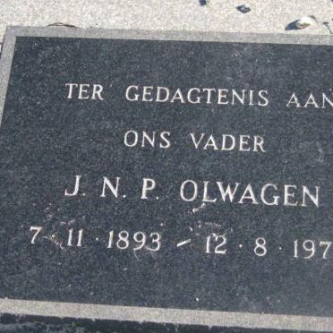 OLWAGEN J.N.P. 1893-1970
