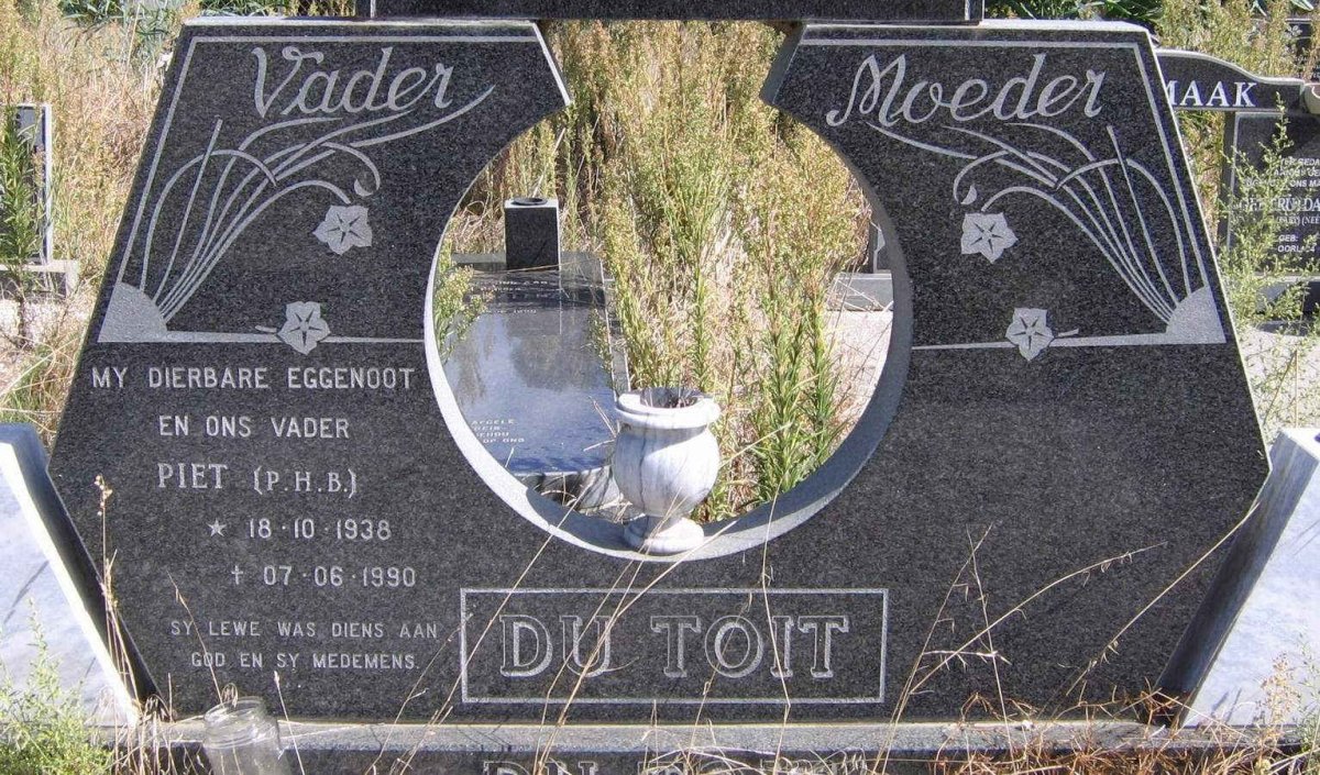 TOIT P.H.B., du 1938-1990
