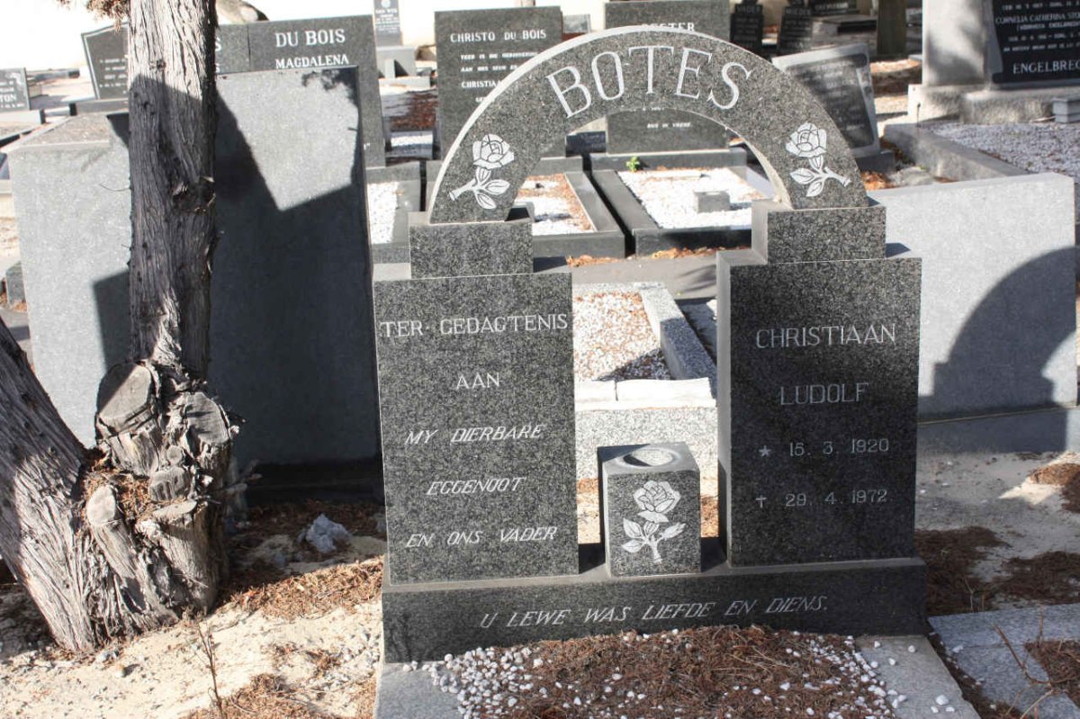 BOTES Christiaan Ludolf 1920-1972