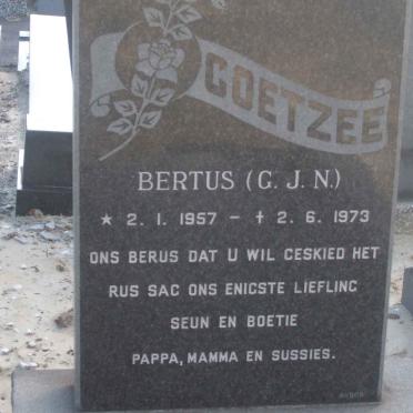 COETZEE G.J.N. 1957-1973