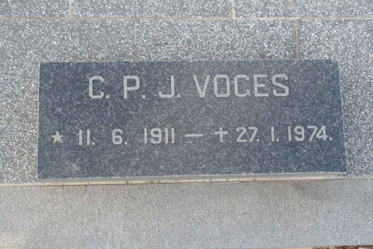 VOGES C.P.J. 1911-1974