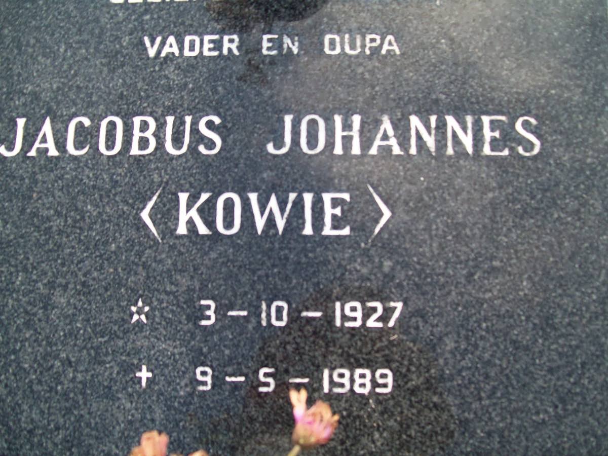 CROUS Jacobus Johannes 1927-1989