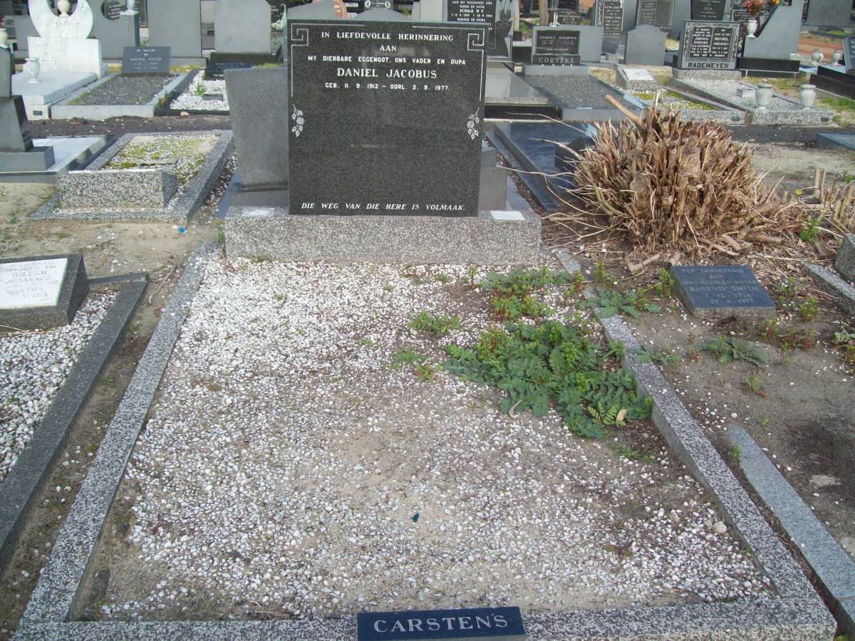 CARSTENS DANIEL JACOBUS