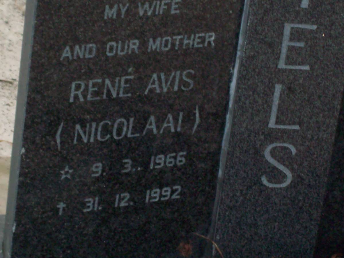 DANIELS Rene Avis 1966-1992