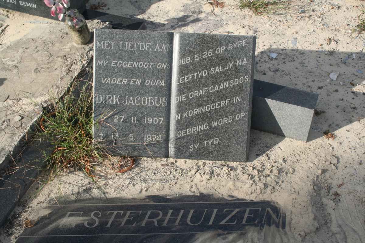 ESTERHUIZEN Dirk Jacobus 1907-1974