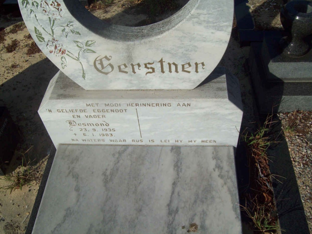 GERSTNER Desmond 1935-1983