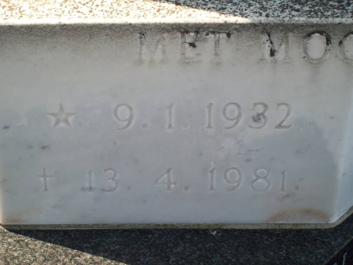 HANEKOM Erasmus Johannes 1932-1981