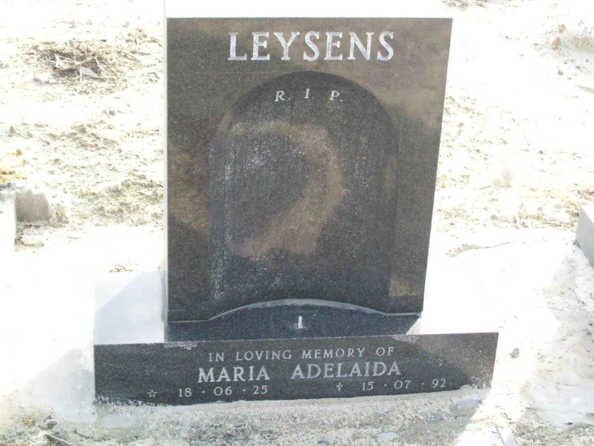 LEYSENS Maria Adelaida 1925-1992
