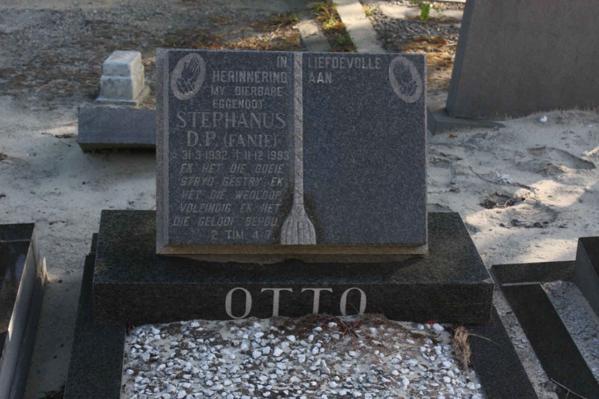 OTTO Stephanus D.P. 1932-1993