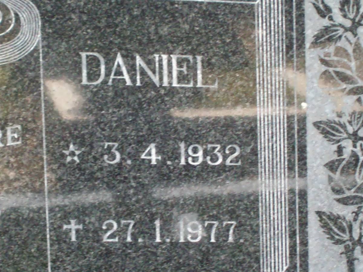 ROSSOUW Daniel 1932-1977