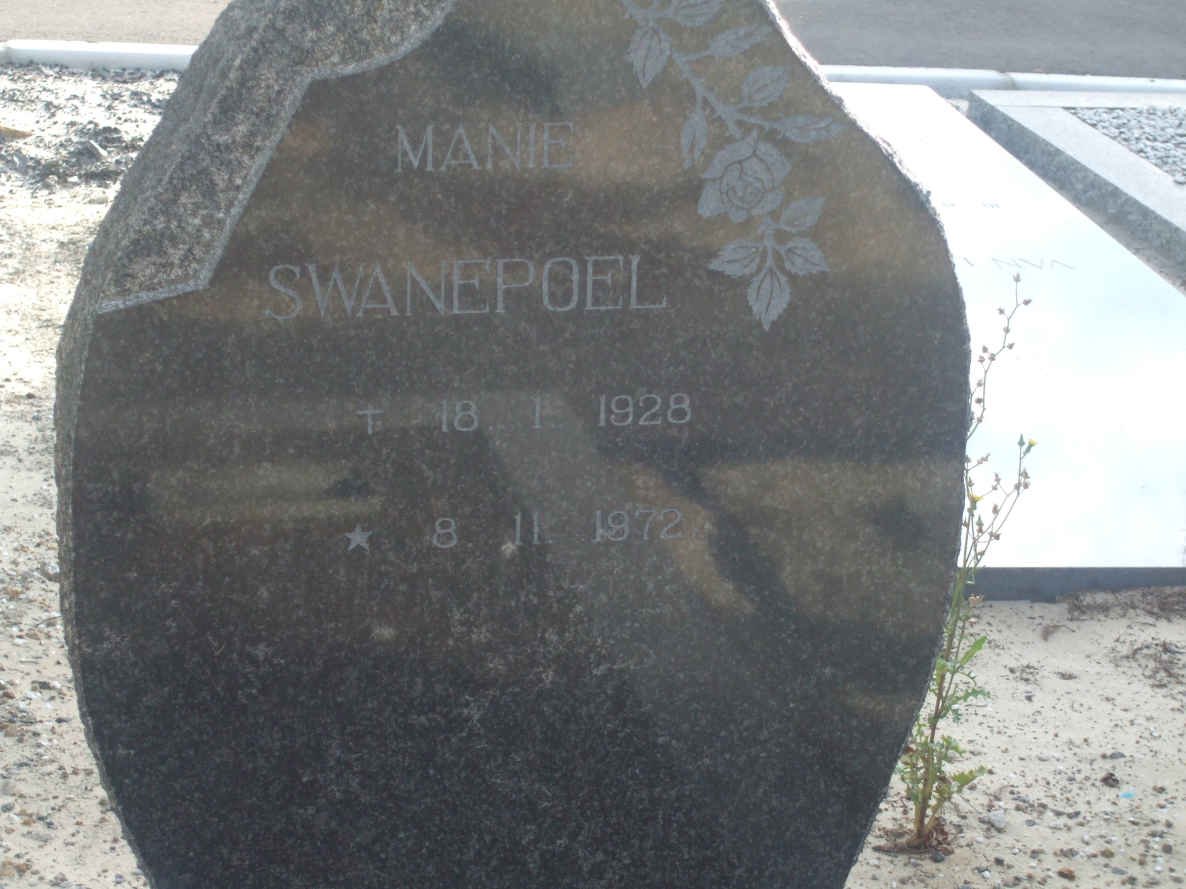 SWANEPOEL Manie 1928-1972