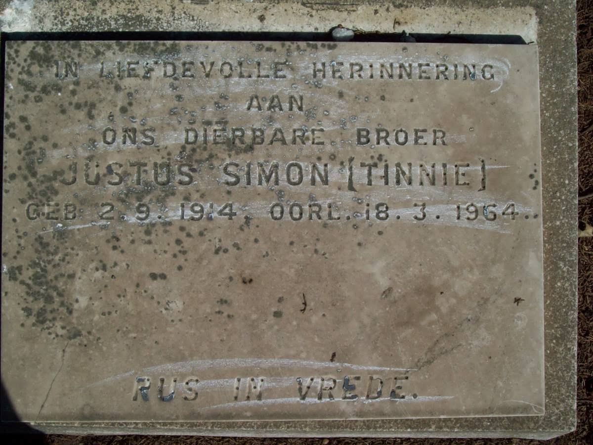 SIMON Justus 1914-1964