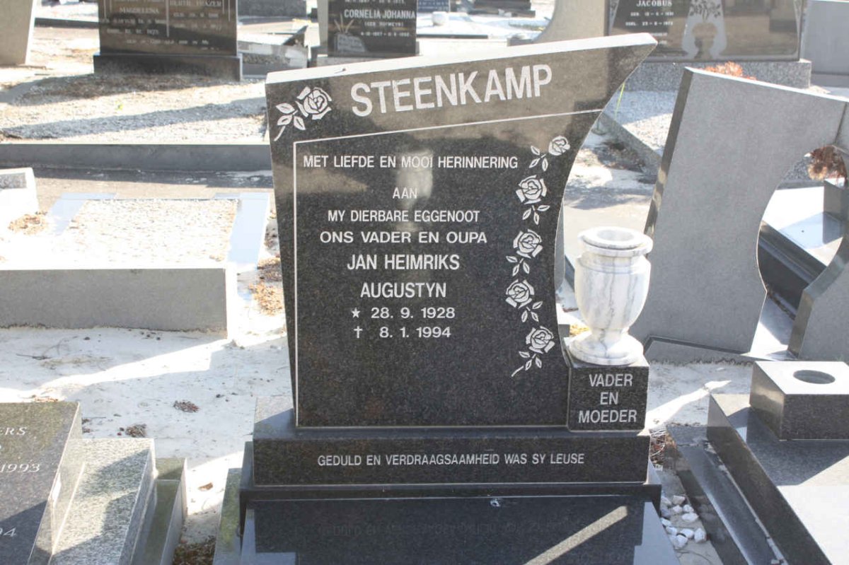 STEENKAMP Jan Heimriks Augustyn 1928-1994