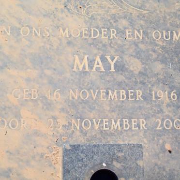 SNYMAN May 1915-2005