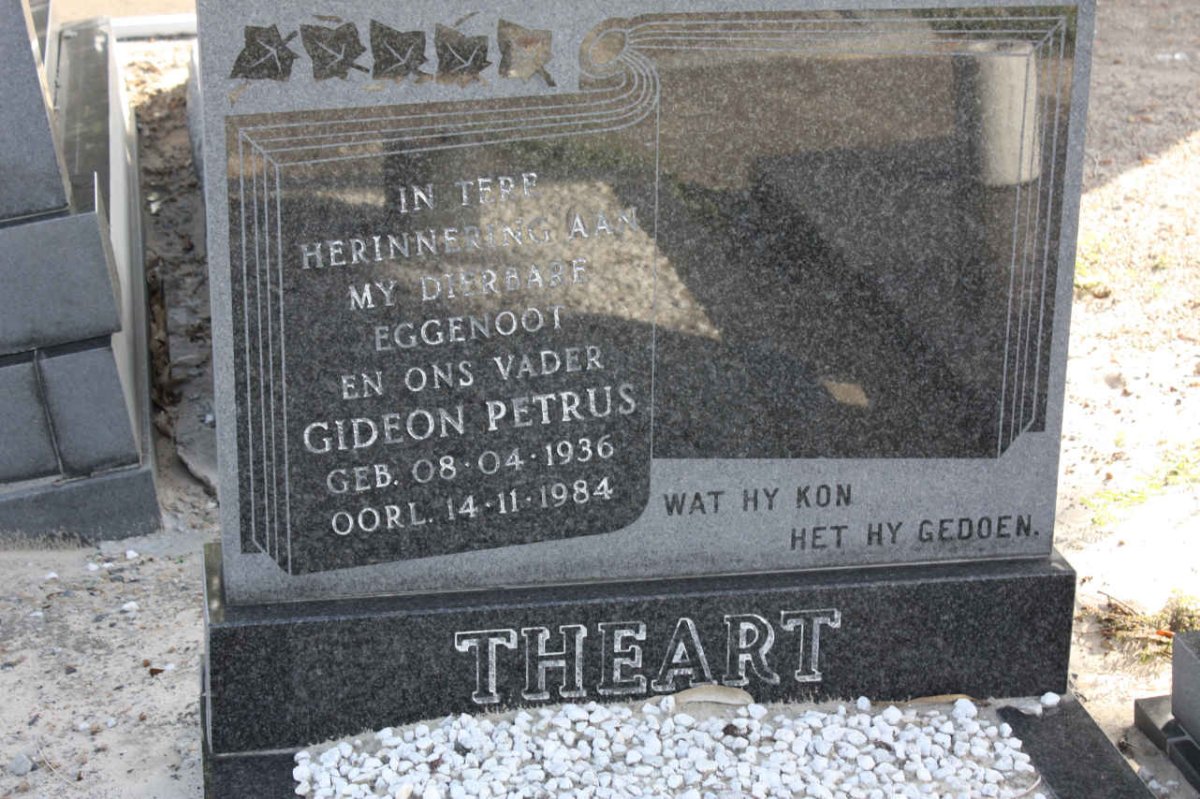 THEART Gideon Petrus 1936-1984