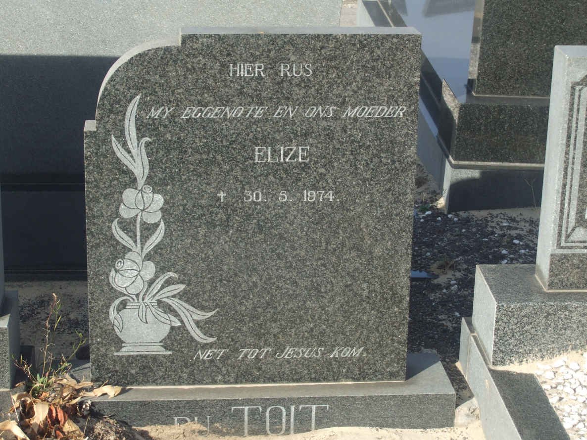 TOIT Elize, du -1974