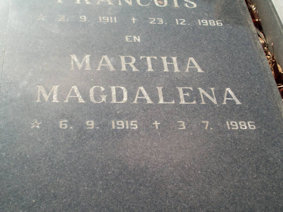 TROTSKIE  Martha Magdalena 1915-1986