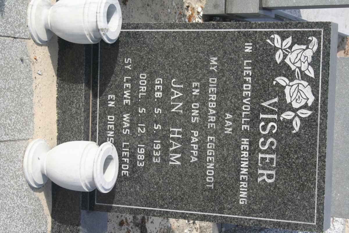 VISSER Jan Ham 1933-1983